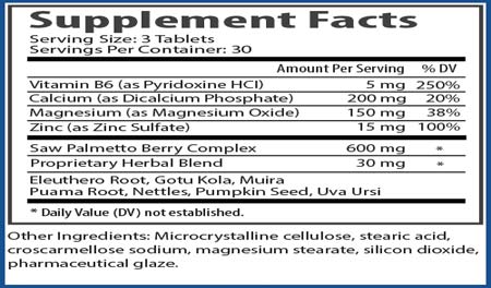 Procerin Supplement Facts